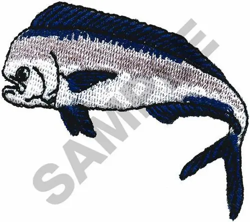 Place Order DOLPHIN FISH Embroidery Design