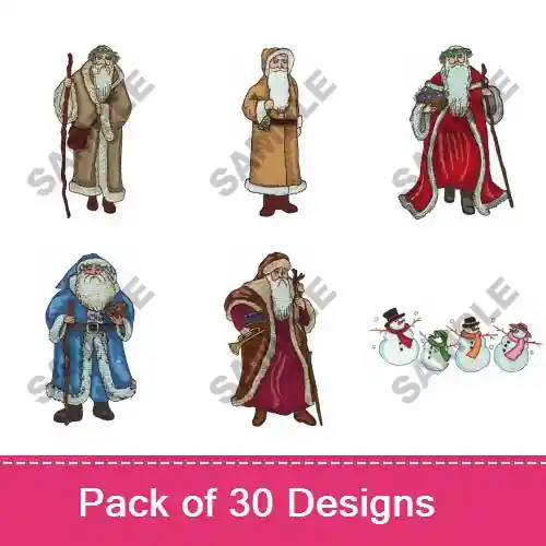Direct From Manufacturer Winter Wonders Embroidery design pack by Great Notions, Embroidery Packs on EmbroideryDesigns.com