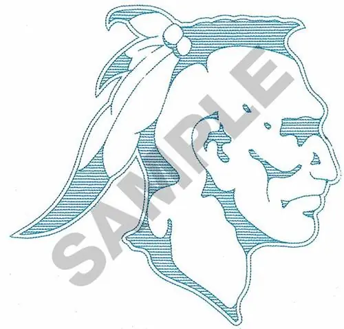 MOHICAN Embroidery Design Luxury