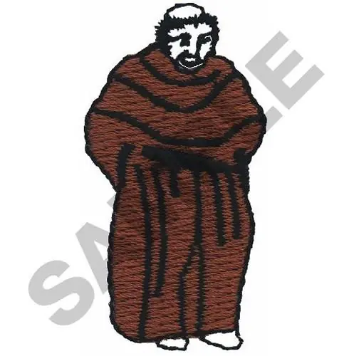 FRIAR Embroidery Design No Minimum Order