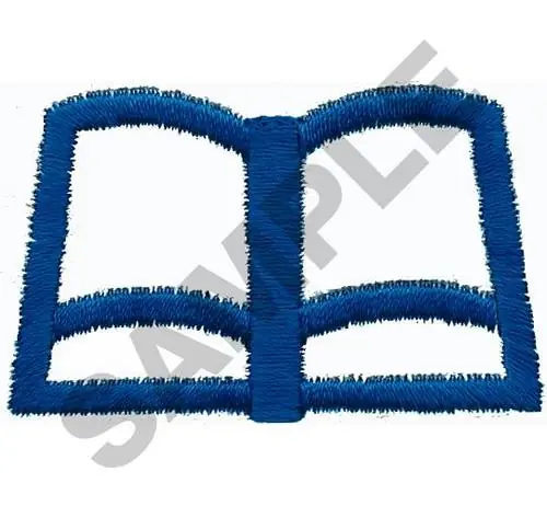OPENED BIBLE Embroidery Design Final Sale