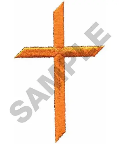 Markdown CROSS Embroidery Design