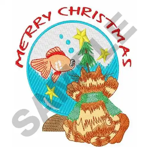 Fast Shipping MERRY CHRISTMAS Embroidery Design
