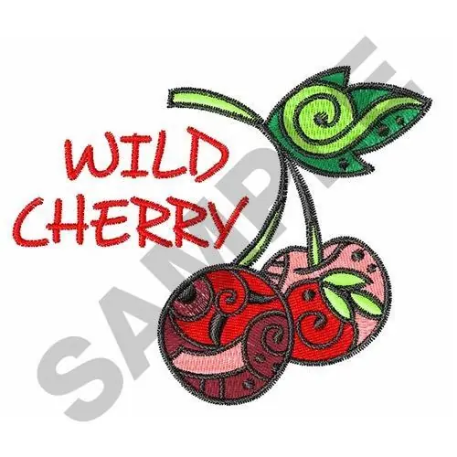 Express Delivery WILD CHERRY Embroidery Design