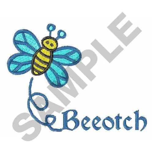 BEEOTCH Embroidery Design Fan Favorite