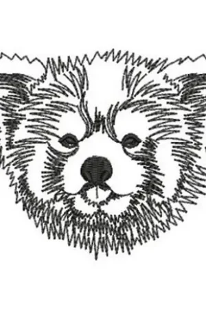 Big Sale Koala Head Outline Embroidery Design
