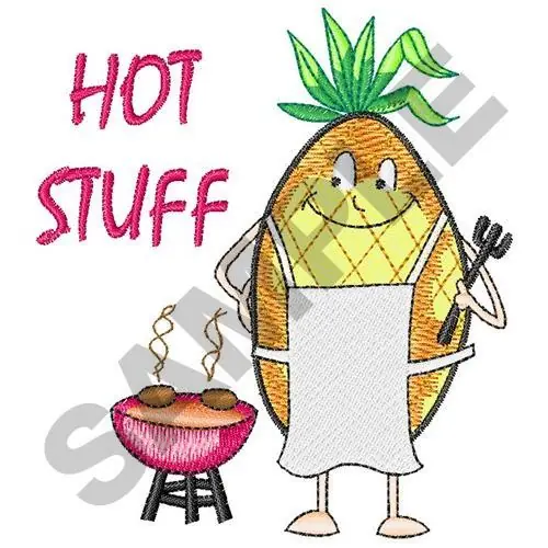 Cheap HOT STUFF Embroidery Design