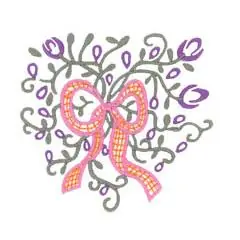High Quality FLORAL VINE Embroidery Design