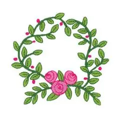 Luxury FLOWERS Embroidery Design