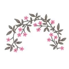 Don’t Miss Out FLORAL ACRH Embroidery Design