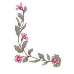 FLORAL BORDER Embroidery Design Money Back Guarantee