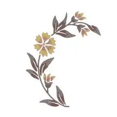 FLORAL ARCH Embroidery Design Fan Favorite