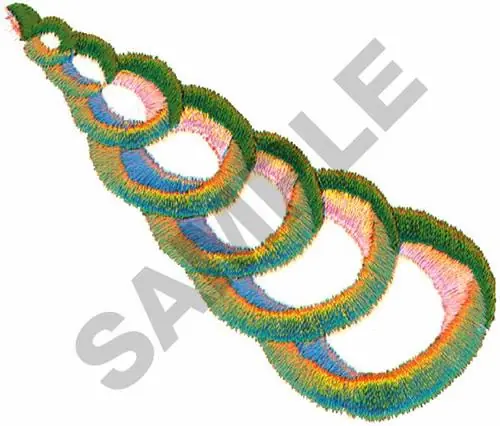 SEA SHELL Embroidery Design Cheap