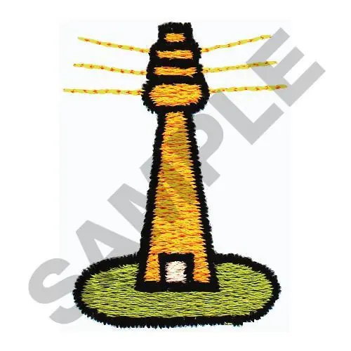 Free Shipping LIGHTHOUSE Embroidery Design