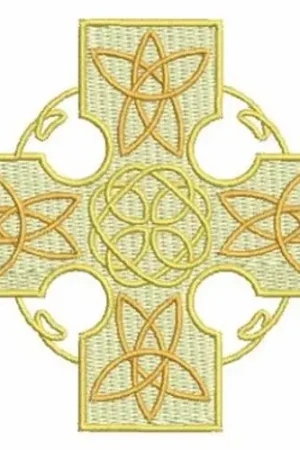 Affordable Celtic Cross Embroidery Design