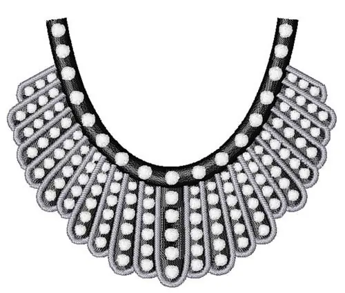 RBG Ruth Necklace Dissent Collar Embroidery Design Sale