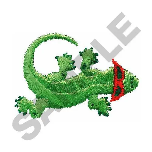 LIZARD W SHADES Embroidery Design Super Sale