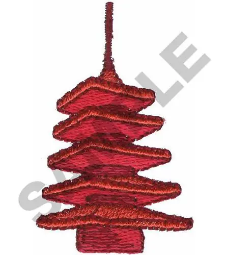 Wholesale ORIENTAL TOWER Embroidery Design