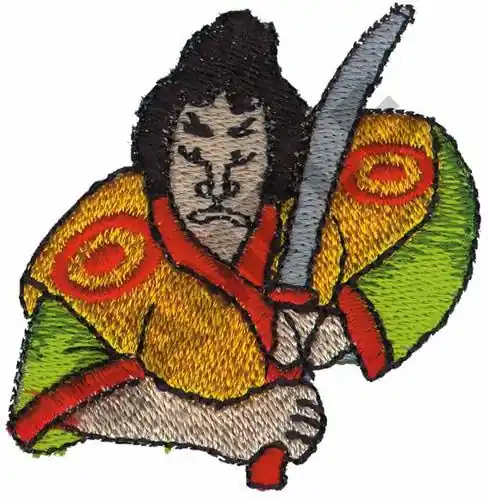 Holiday Sale SAMURAI Embroidery Design