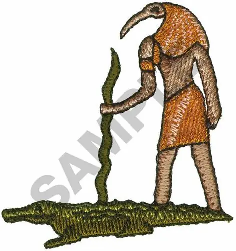EGYPTIAN W ALLIGATOR Embroidery Design While Supplies Last