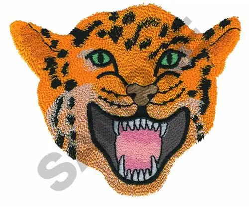 Exclusive LEOPARD Embroidery Design