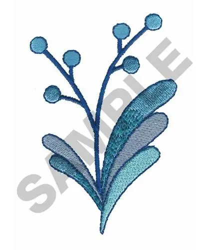 Handmade PENNSYLVANIA BLUE & WHITE Embroidery Design