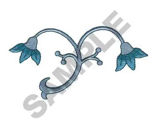 PENNSYLVANIA BLUE & WHITE Embroidery Design Fresh Stock