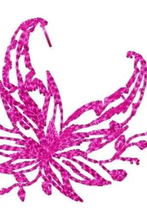 Authentic Redwork Floral Embroidery Design