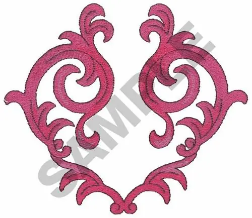 Professional Grade ROMANCE EMBLEM Embroidery Design