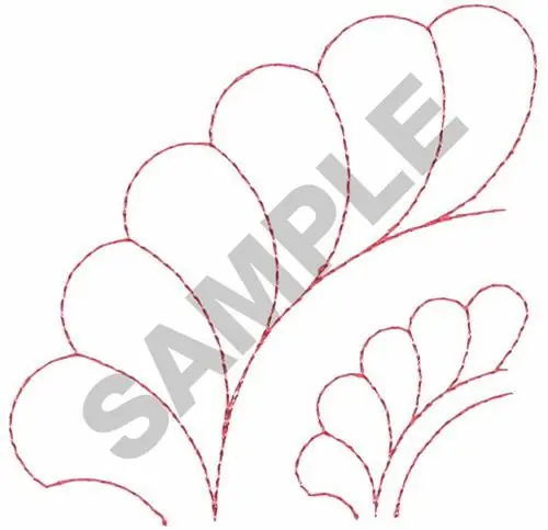 Redwork Quilt Emblem Embroidery Design Flash Sale