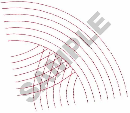 In Demand Redwork Swirl Embroidery Design