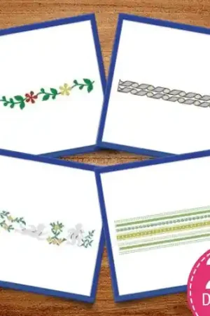 Special Discount Beautiful Borders Embroidery design pack by Heavenly Designs, Embroidery Packs on EmbroideryDesigns.com