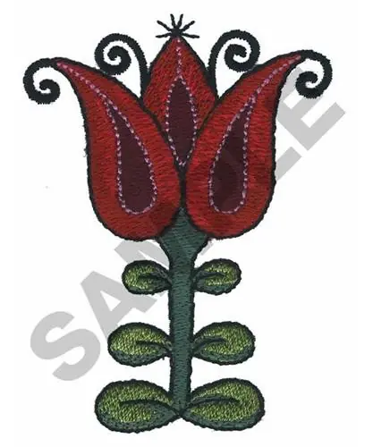 Genuine FLOWER Embroidery Design