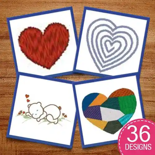 Best Choice Spread Some Love Embroidery design pack by Heavenly Designs, Embroidery Packs on EmbroideryDesigns.com