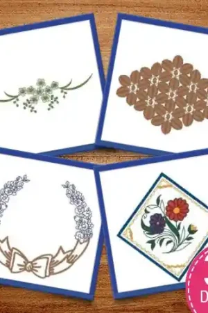 Wild Flower Blooms Embroidery design pack by Heavenly Designs, Embroidery Packs on EmbroideryDesigns.com Must Have