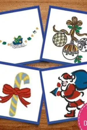 Cheery Christmas Decor Embroidery design pack by Heavenly Designs, Embroidery Packs on EmbroideryDesigns.com Must Have