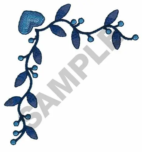 VINE WITH HEART Embroidery Design Trusted Brand