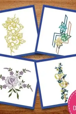 Big Sale Floral Accents Embroidery design pack by Heavenly Designs, Embroidery Packs on EmbroideryDesigns.com