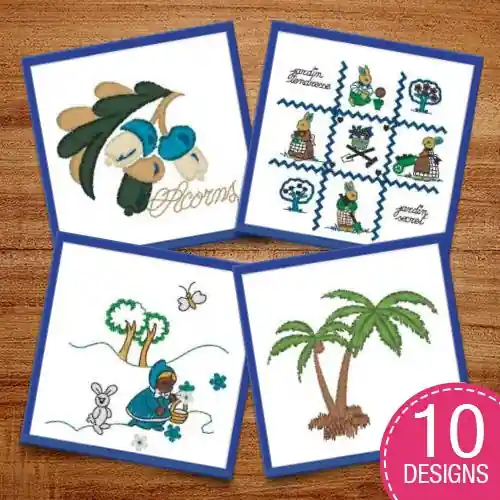 In Nature Embroidery design pack by Heavenly Designs, Embroidery Packs on EmbroideryDesigns.com Direct From Factory