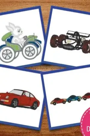 Nice Ride! Embroidery design pack by Heavenly Designs, Embroidery Packs on EmbroideryDesigns.com Last Chance