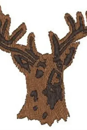 Buck Head Embroidery Design Discount