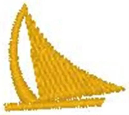 Silhouette Yacht Embroidery Design Fresh Stock