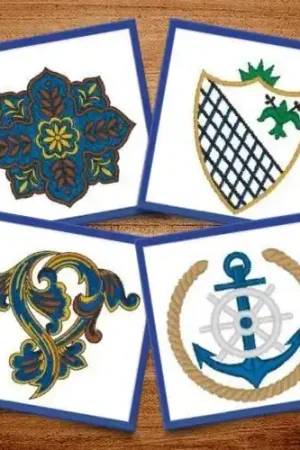 Premium Crests Embroidery design pack by Heavenly Designs, Embroidery Packs on EmbroideryDesigns.com