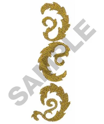 ABSTRACT BORDER Embroidery Design Final Sale