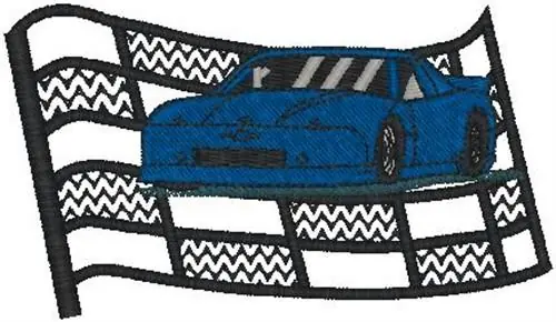 Mega Sale Checkered Sports Embroidery Design