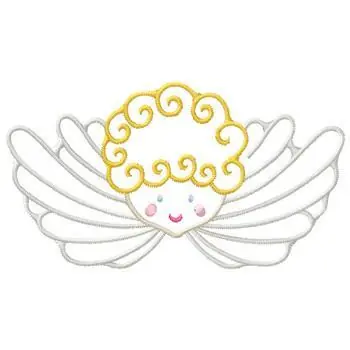 Limited Time Angel Embroidery Design