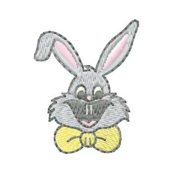 Rabbit Embroidery Design Money Back Guarantee