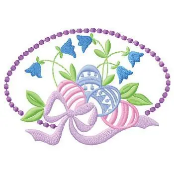 Easter Eggs Embroidery Design Exclusive Offer