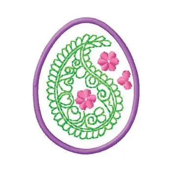 Easter Egg Embroidery Design Best Seller