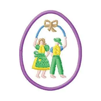 Top Rated Easter Egg Embroidery Design